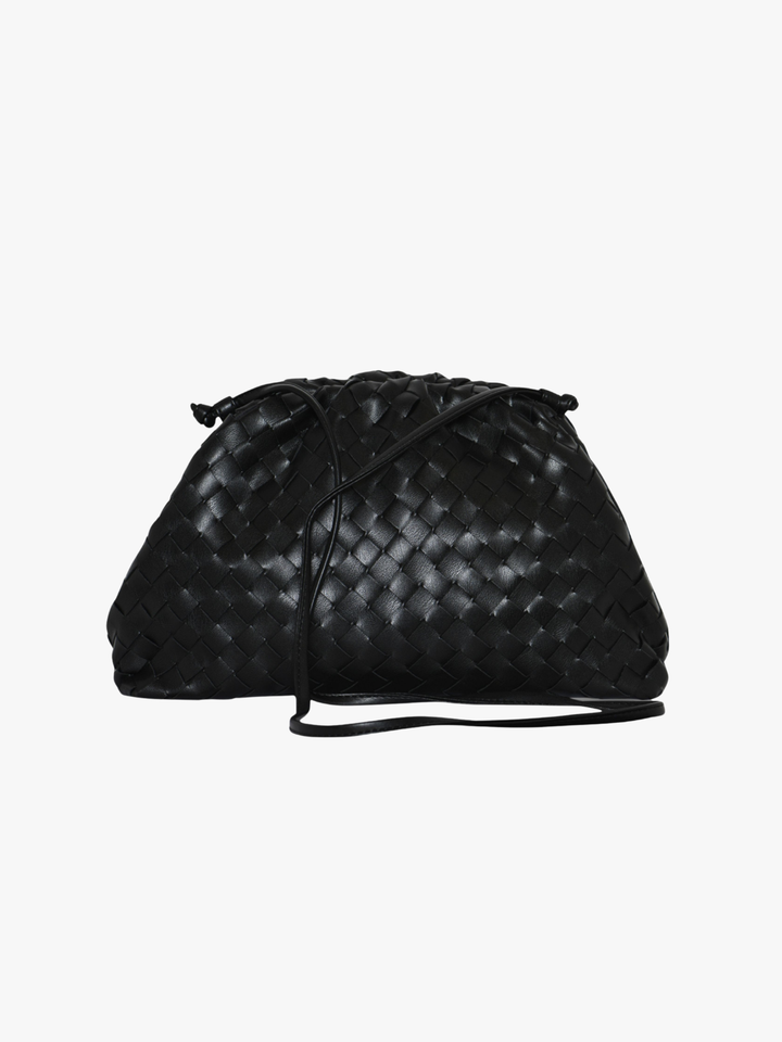 Aya Large Clutch - Black
