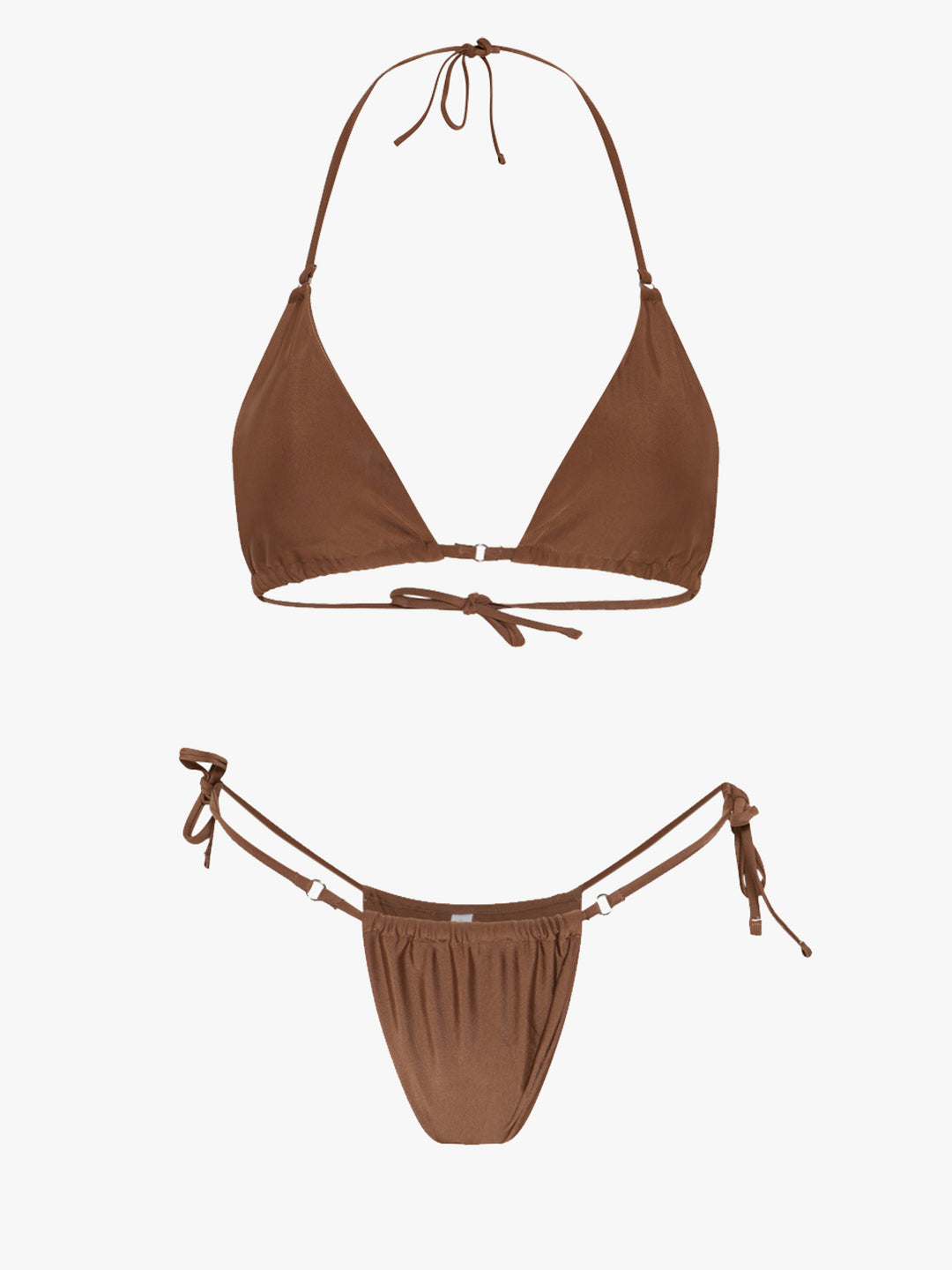 Johanne Bikini Set - Brown