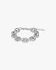 Julie Chunky Chain Bracelet - Silver Plated