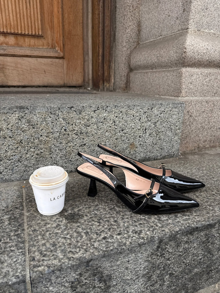 Celine Slingback - Black
