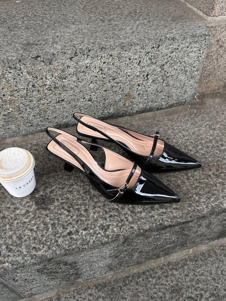Celine Slingback - Black