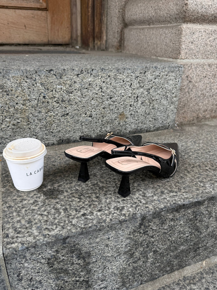 Celine Slingback - Black