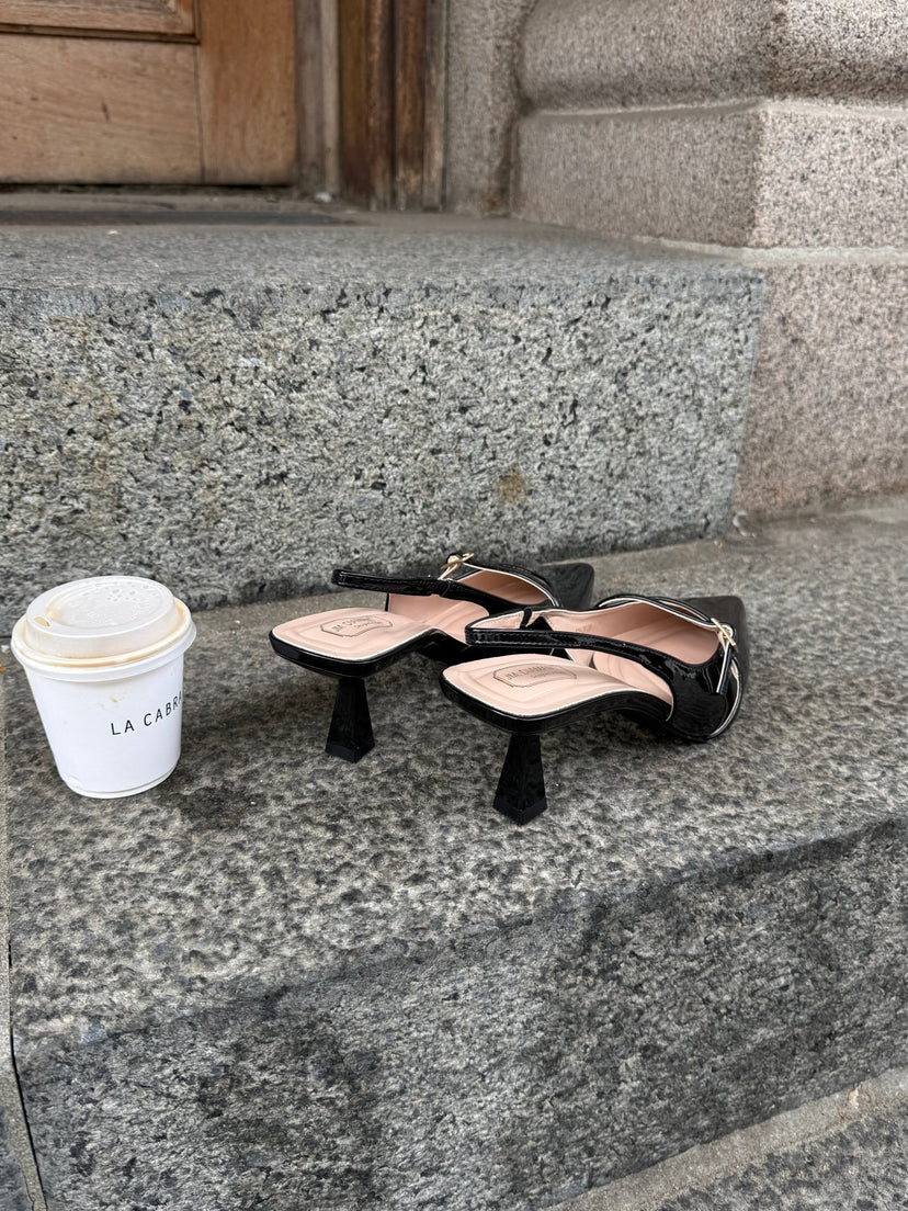 Celine Slingback - Black