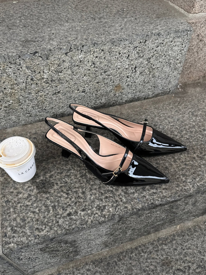 Celine Slingback - Black