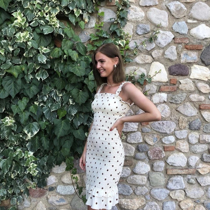 Preloved Eva Dress - Beige