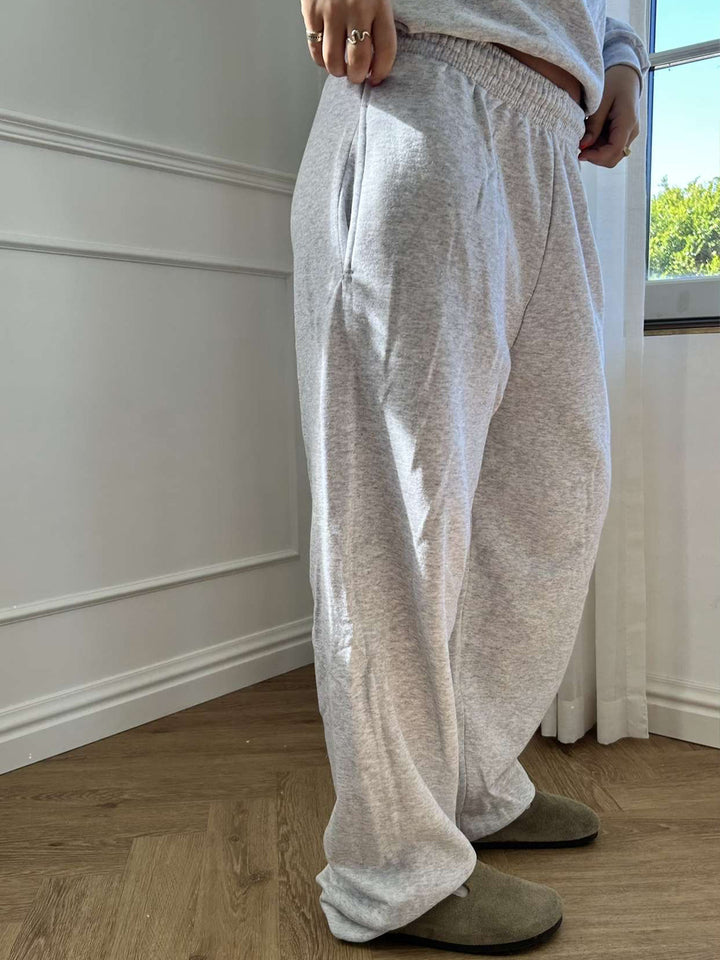 Classic Sweatpants (Without elastic) - Grey