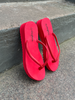 Noa Platform Flip-Flops - Red