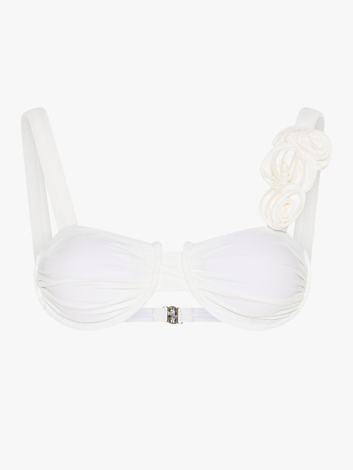 Karla Bikini Top - White