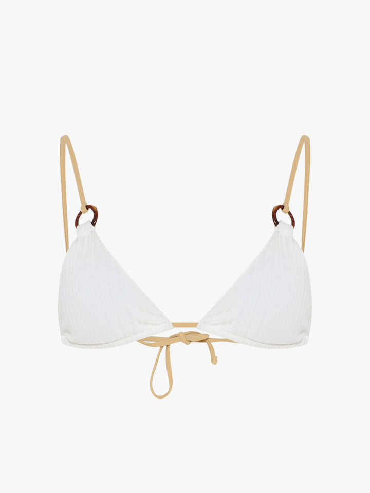 Emma Bikini Top - White