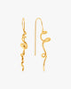 Lisa Swirl Earring - Gold