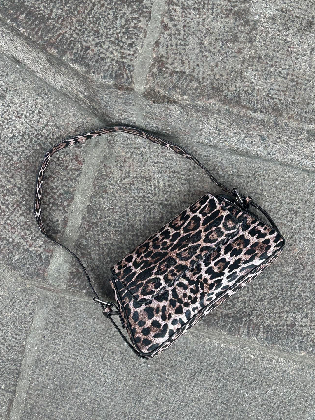 Elena Leopard Bag