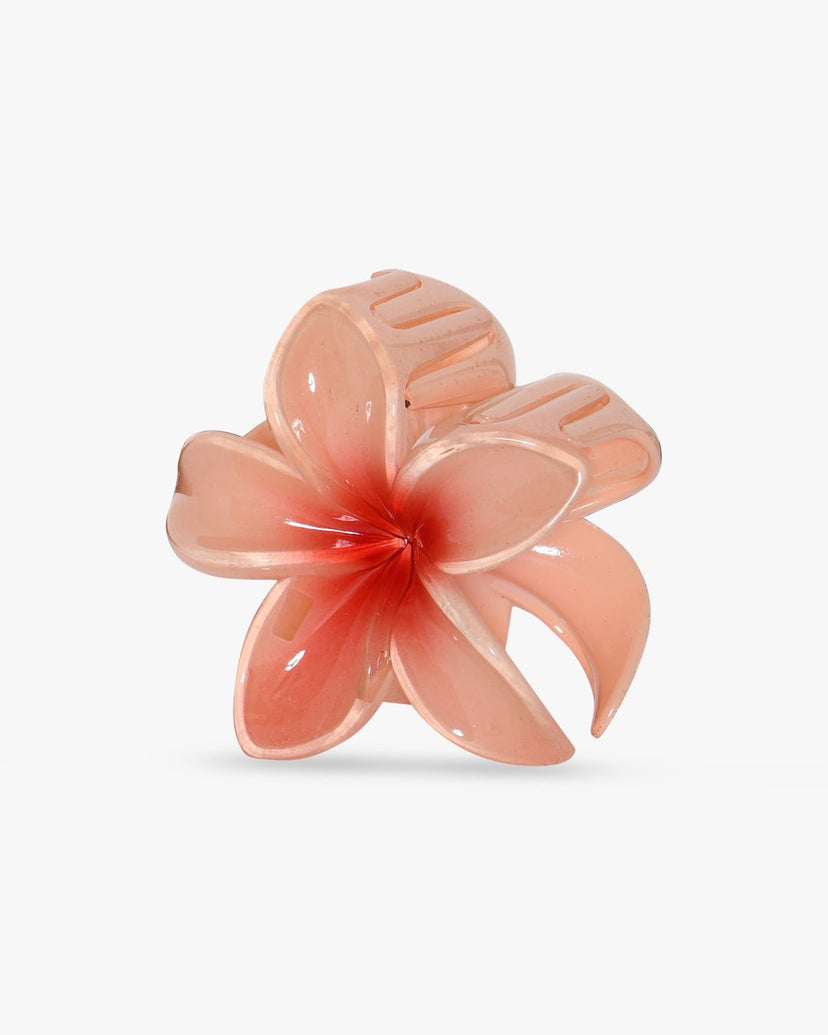 Gry Flower Hairclip - Peach