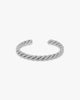 Emma Twisted Bracelet - Silver Plated