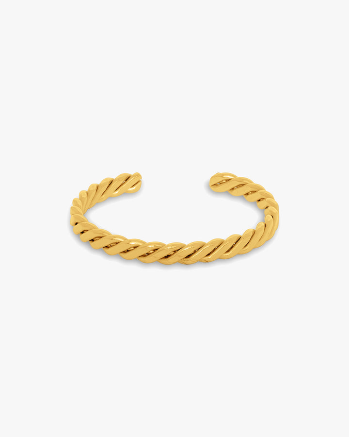 Emma Twisted Bracelet - Gold Plated