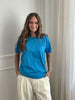 T-Shirt, Fruit of The Loom - Azure Blue