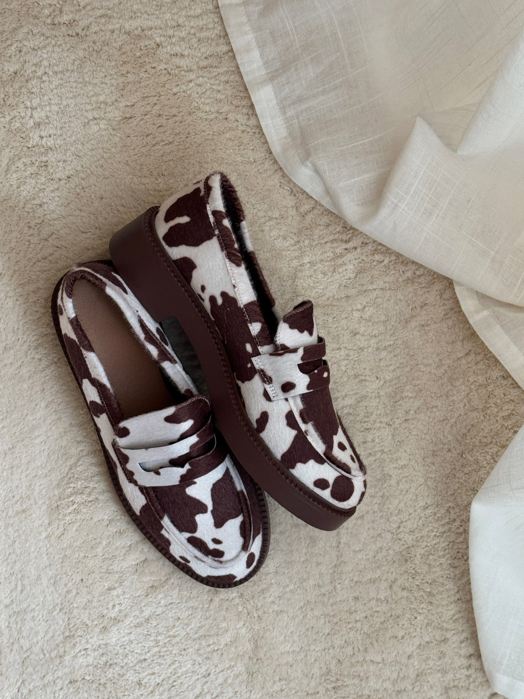 Lola Loafers - Cow