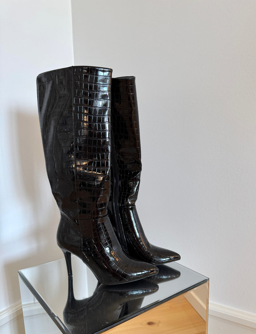 Jessica Long Boots - Black