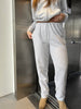 Sweatpants Joggers Lightweight, Fruit of the Loom (Uden elastik) - Grey