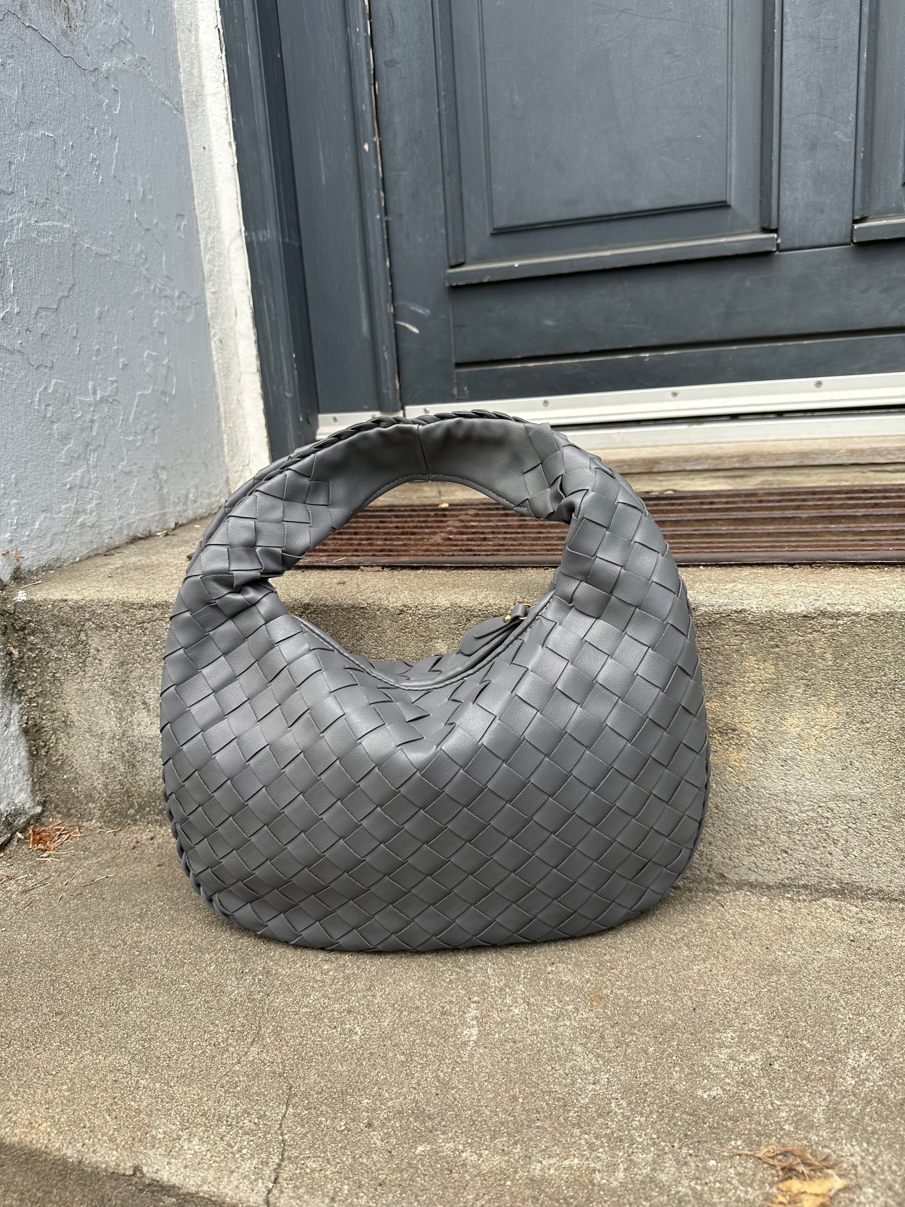 Dark on sale grey handbag