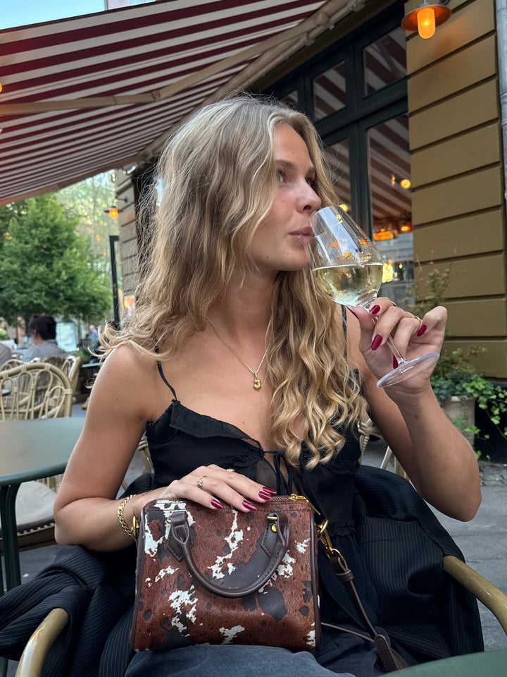 Kayla Bowling Bag - Cow