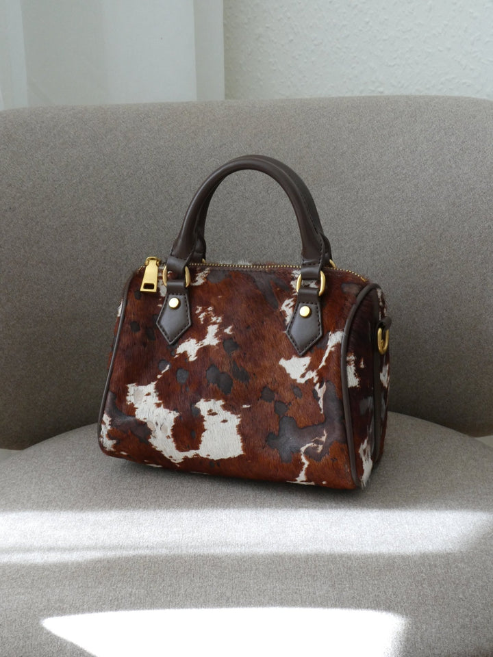 Kayla Bowling Bag - Cow