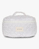 Large Makeup Bag - Purple Flower