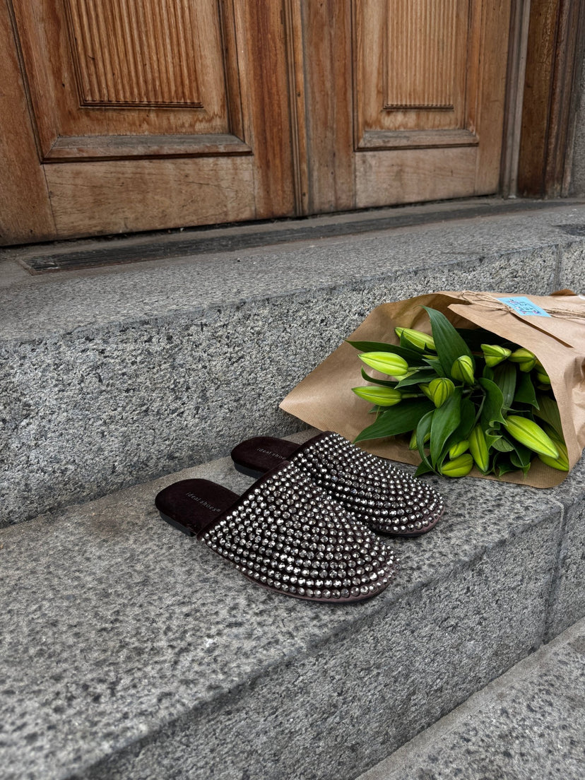 Lilly Mule - Dark Brown