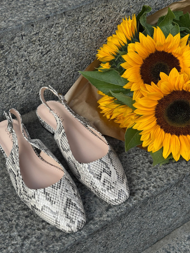 Luna Slingback - Snake