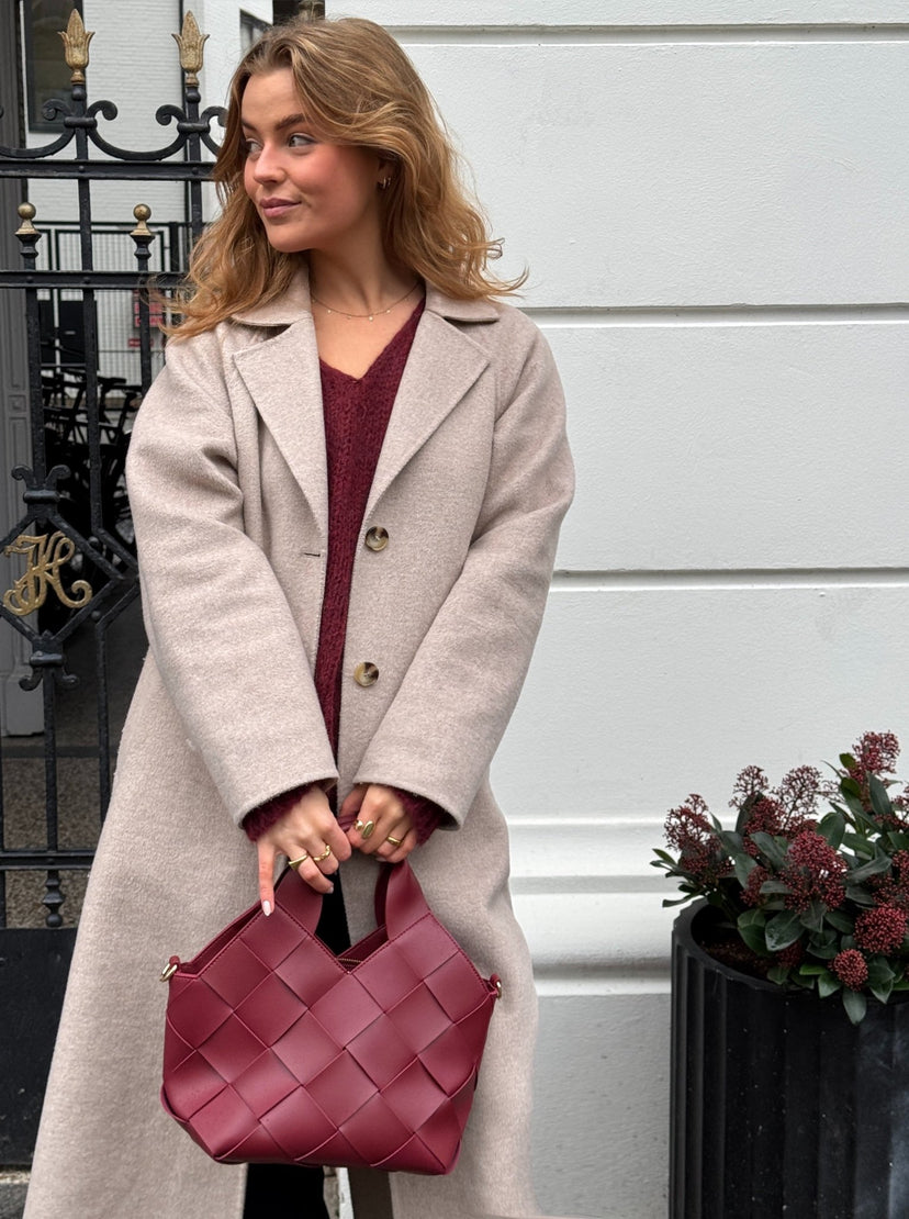 Marly Bag Large - Wine Red