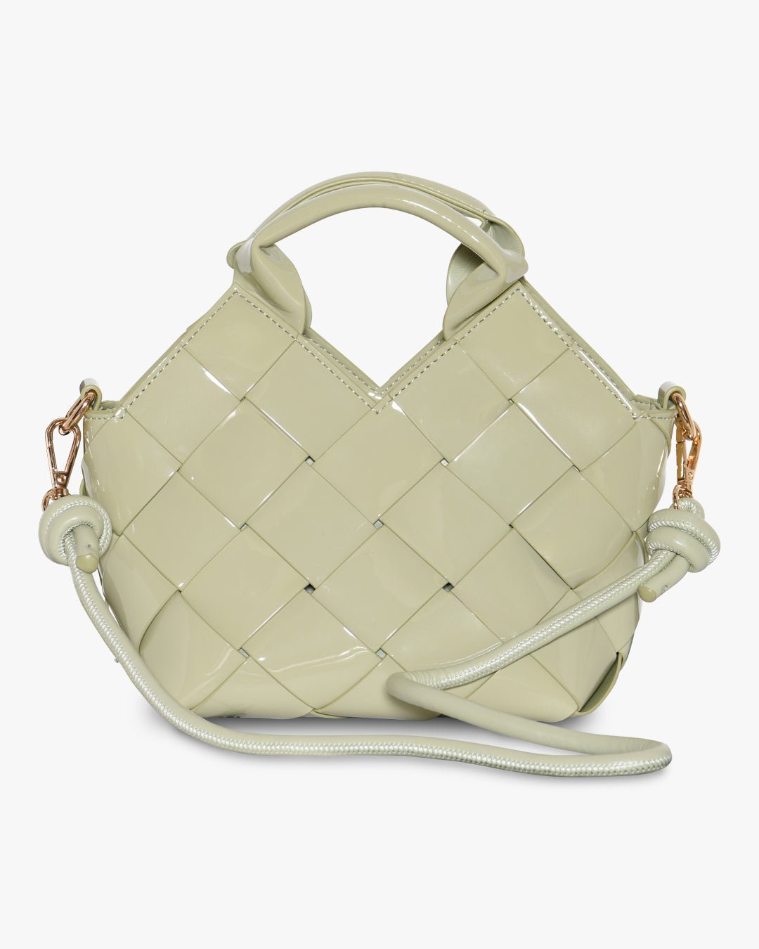 Marly Glossy Bag Small - Pistachio