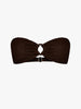 Katrine Bikini Top - Brown
