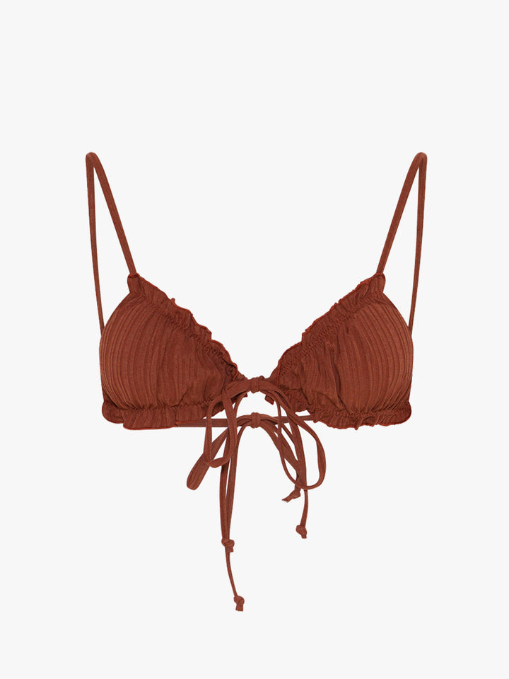 Eva Bikini Top - Brown