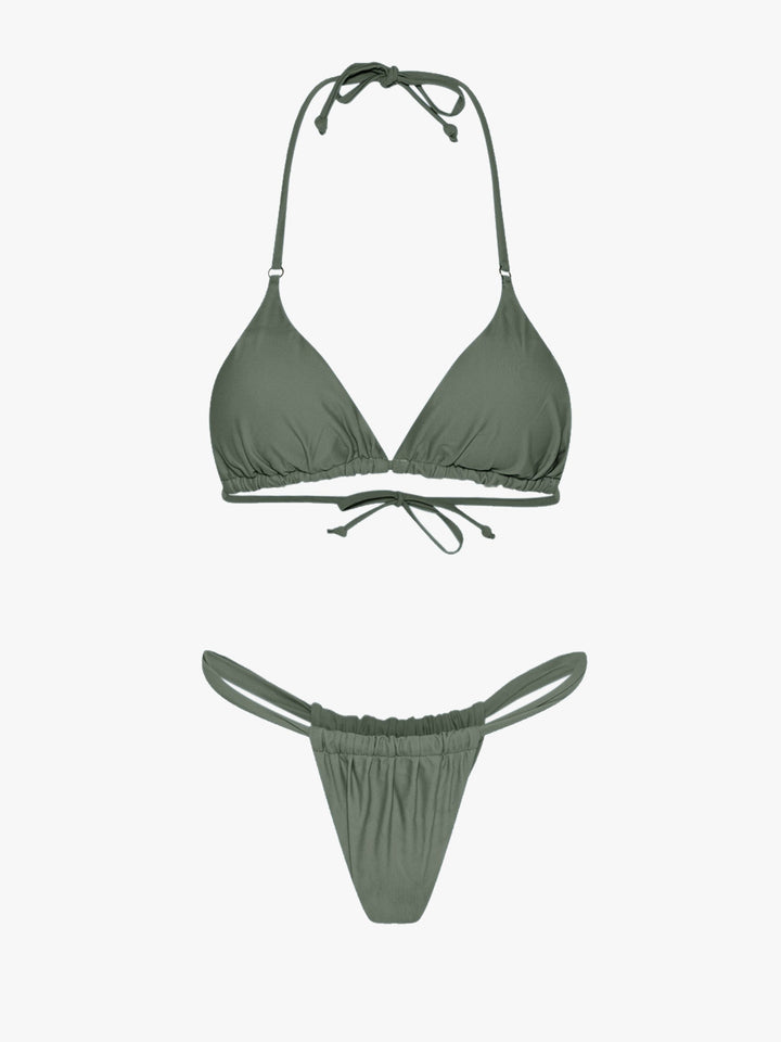 Nora Bikini Set - Army Green