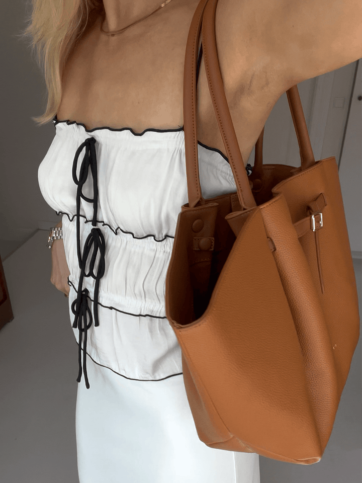 Olivia Belt Bag - Brown