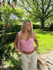 Olivia Top - Pink