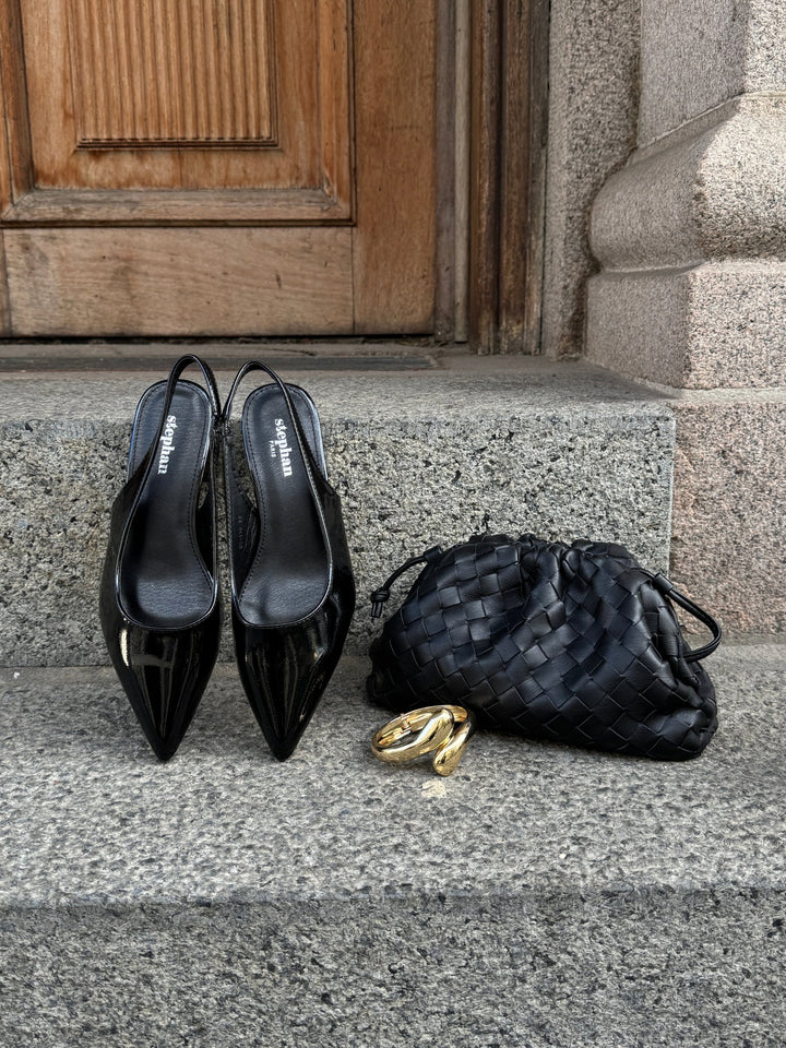 Patricia Slingback Ballerina - Black