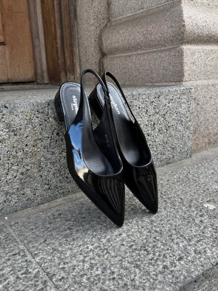 Patricia Slingback Ballerina - Black