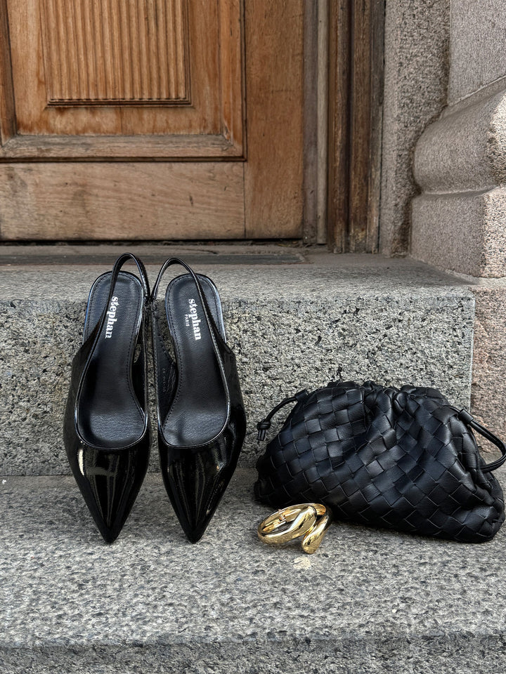 Patricia Slingback Ballerina - Black
