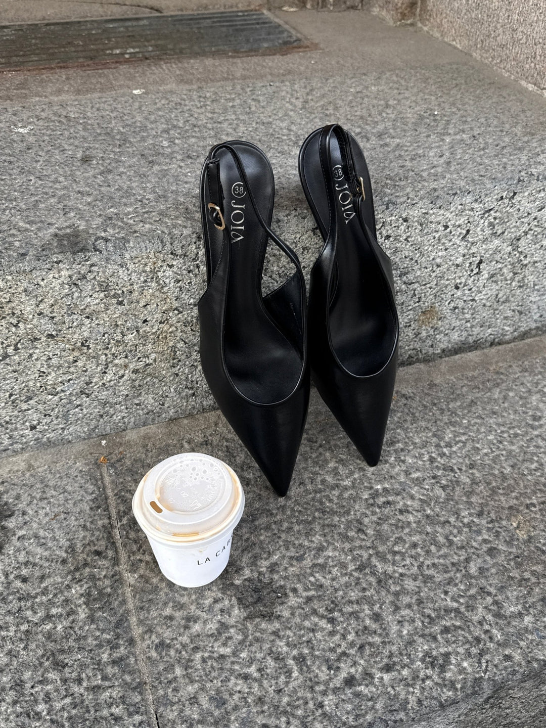 Thyra Slingback - Black
