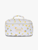 Large Makeup Bag - Yellow Lemon